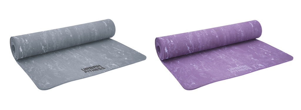 Urban Fitness 6mm Patterned TPE Yoga Mat Reydon Sports Plc